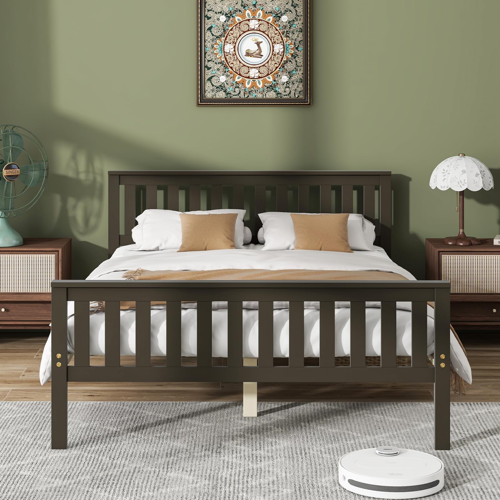 Bed Frame with Headboard