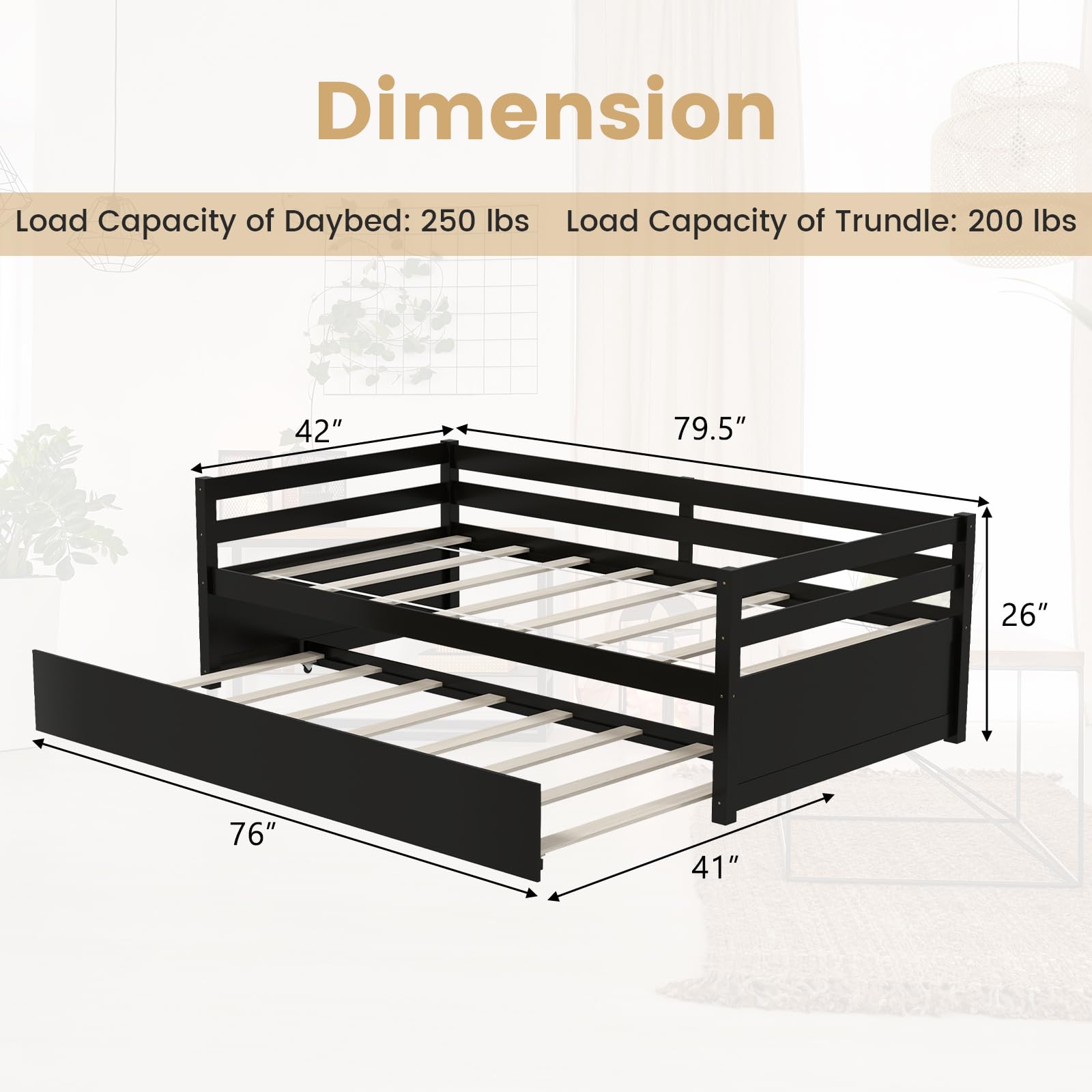 Daybed with Trundle