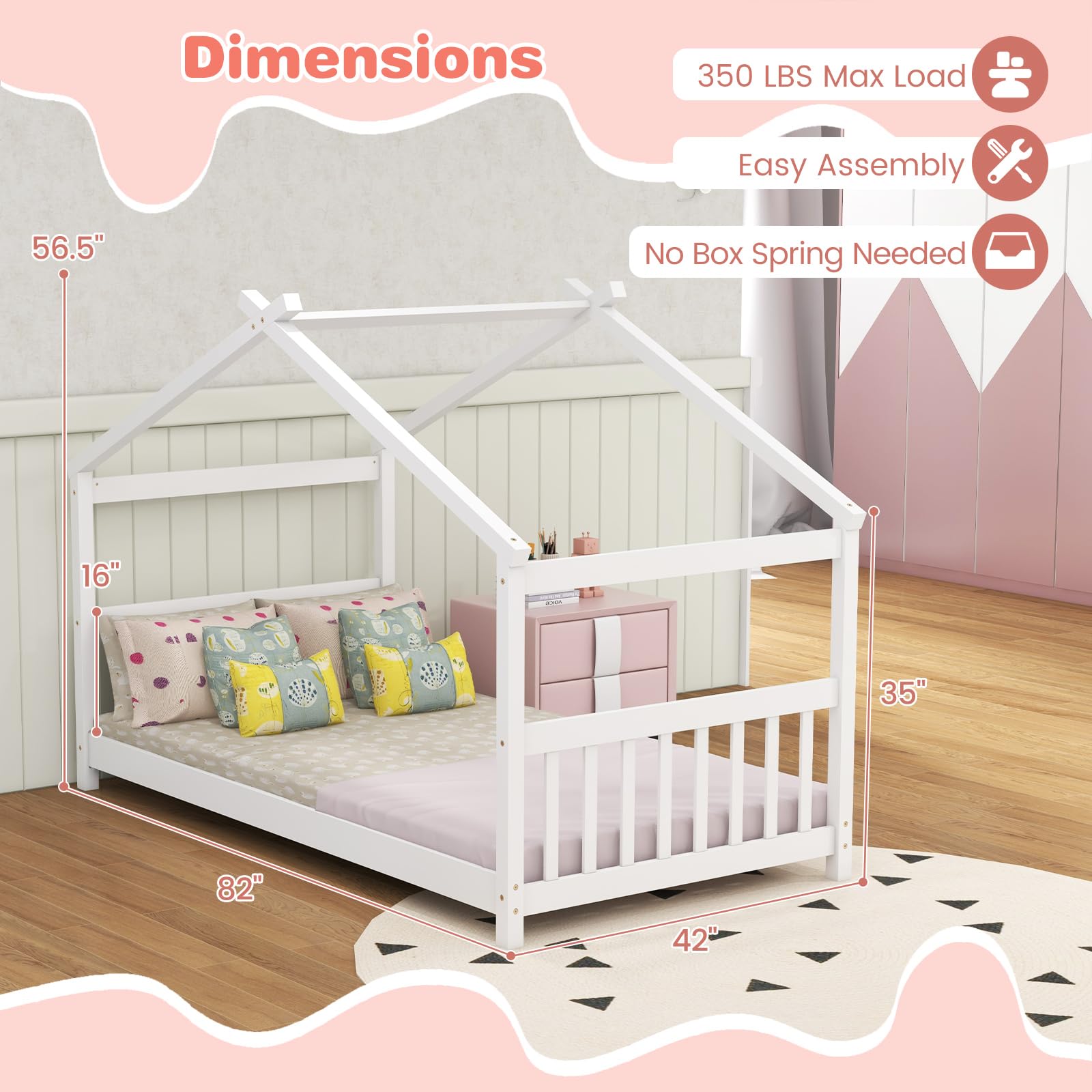 Children's House Bed Frame