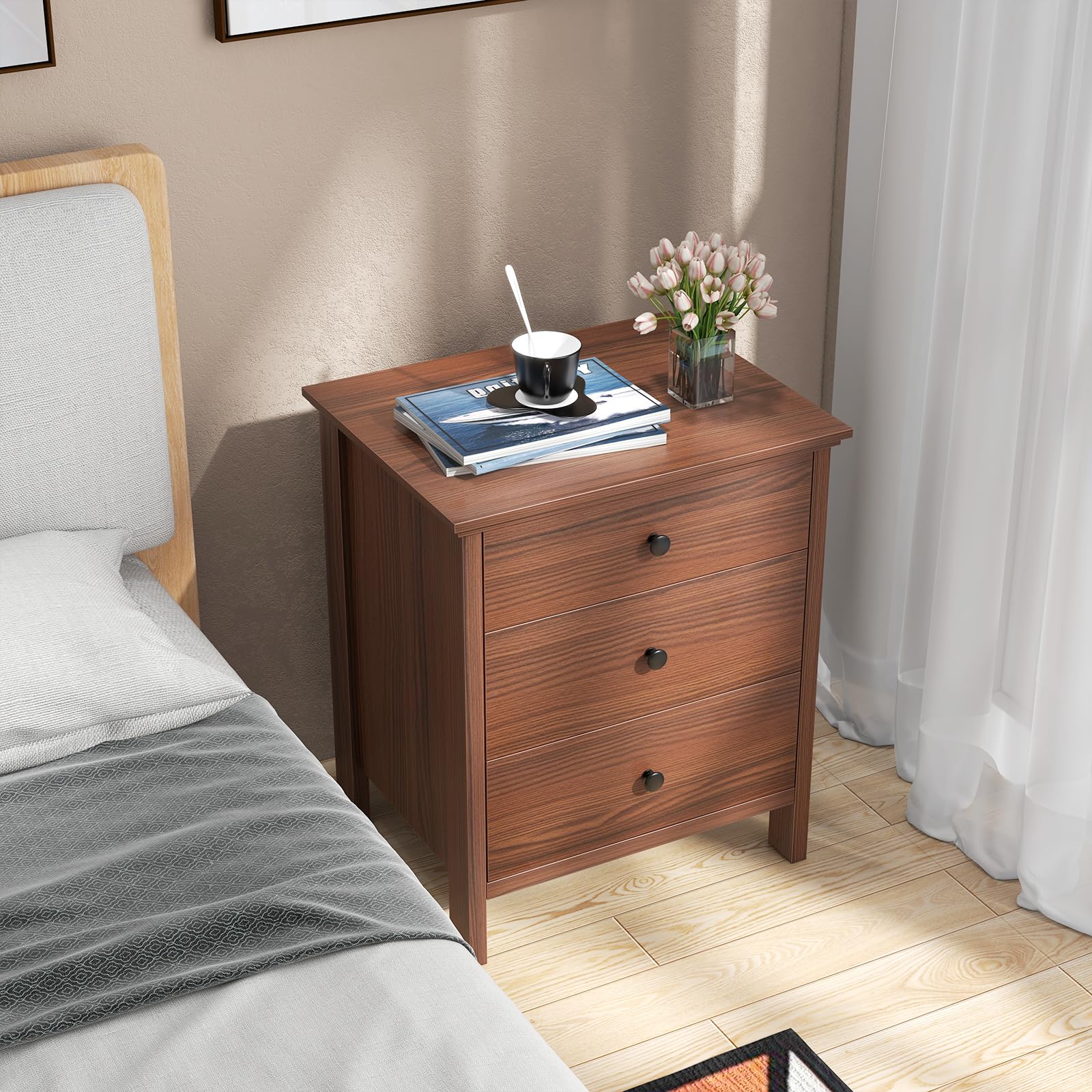 3 - Drawer Nightstand