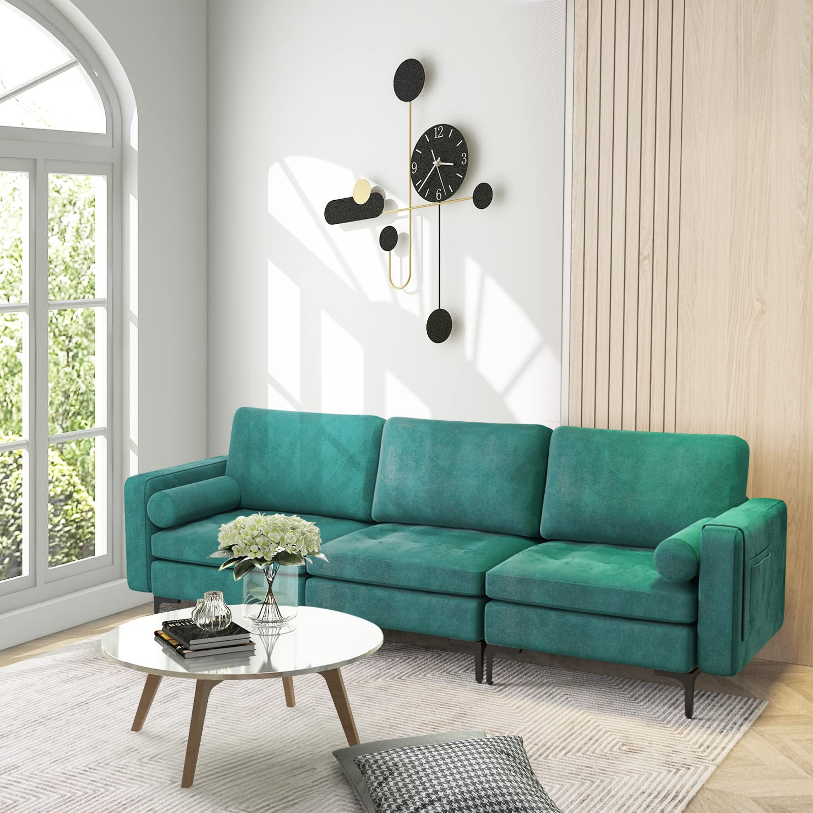 3-Seater Sofa with Storage