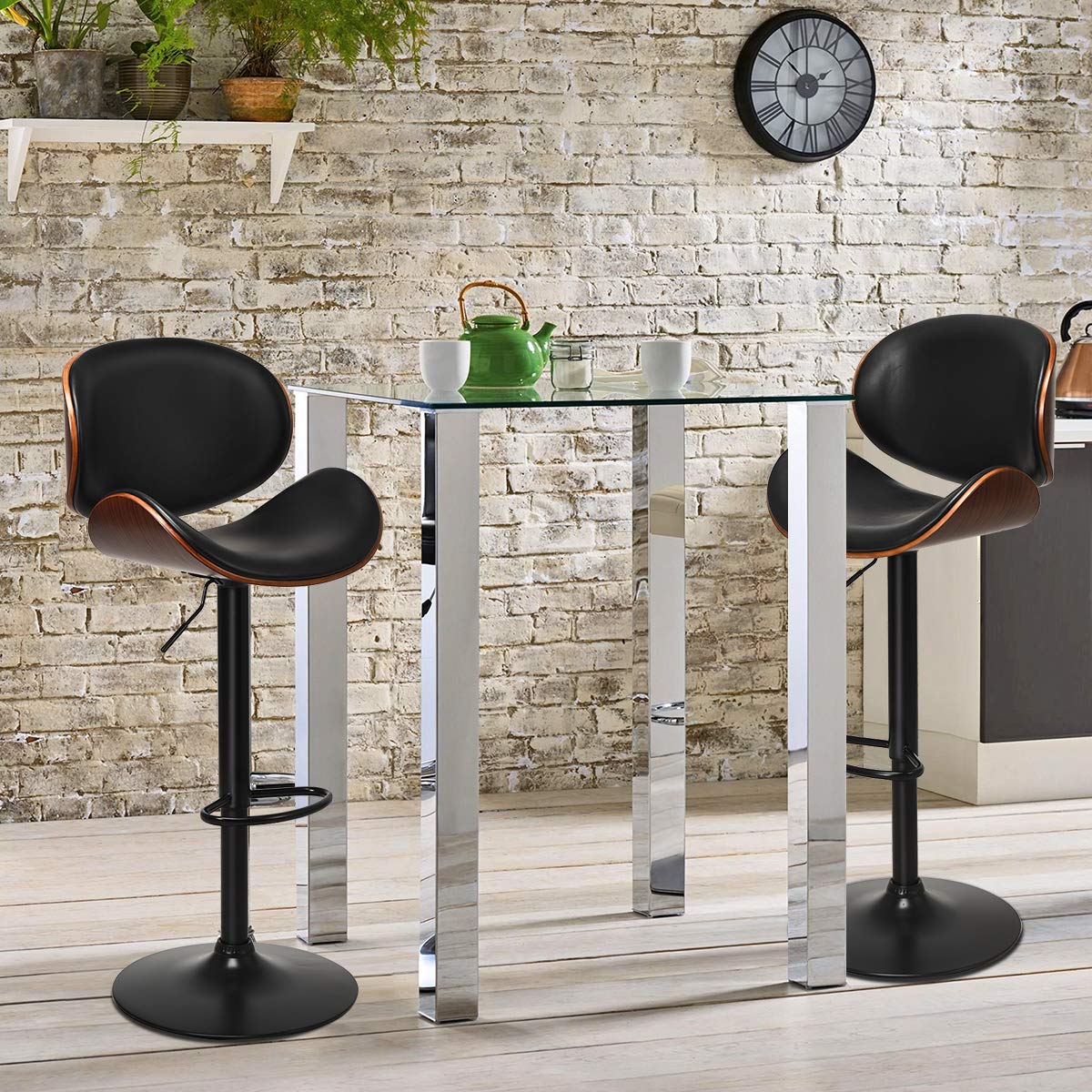 Adjustable Bar Stool Set