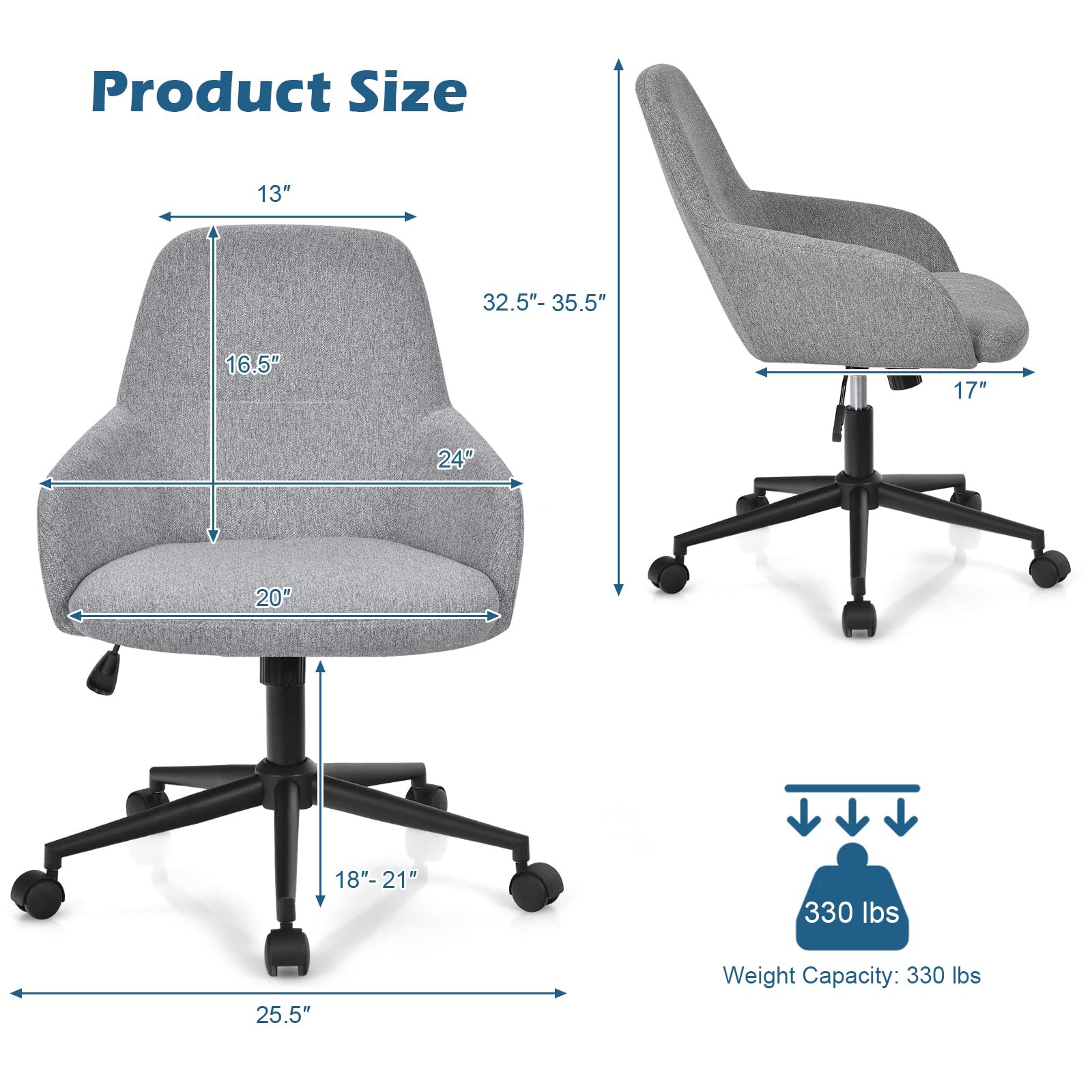 Adjustable Ergonomic Office Chair