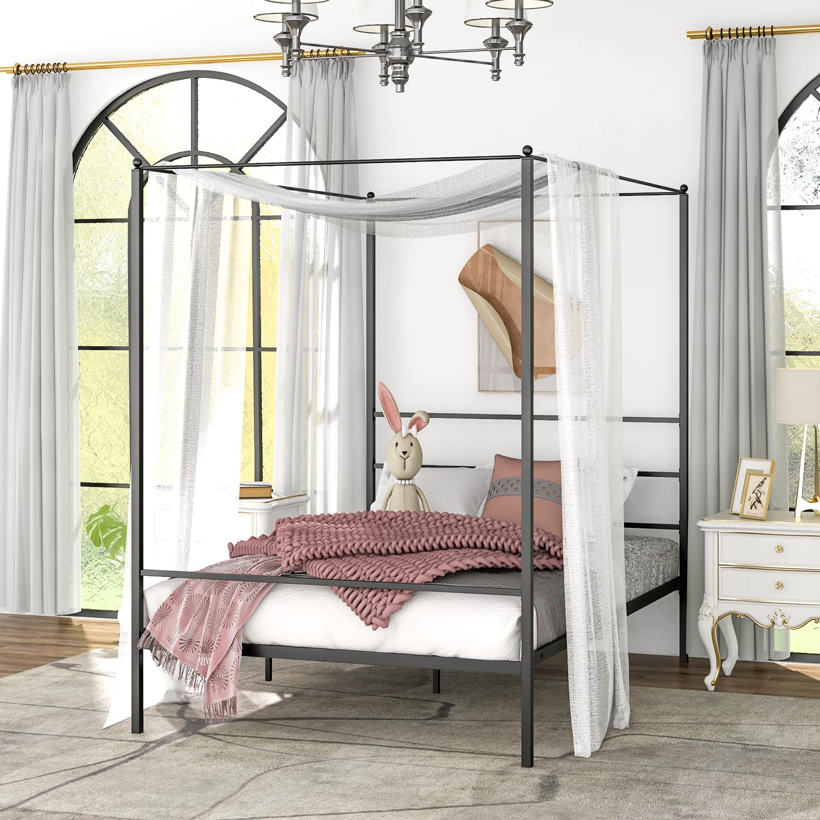 Canopy Platform Bed