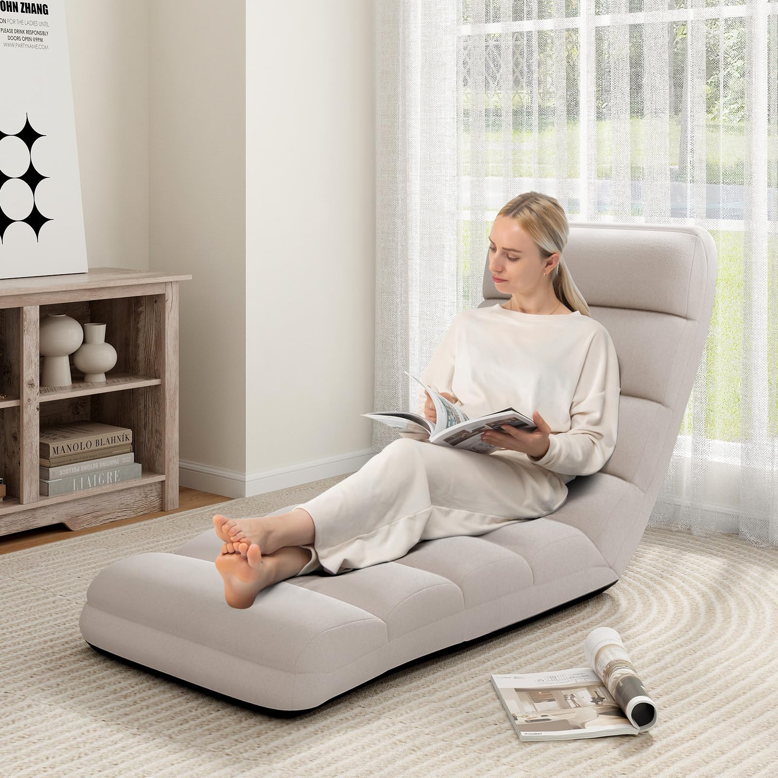 Adjustable Floor Lounge Chair