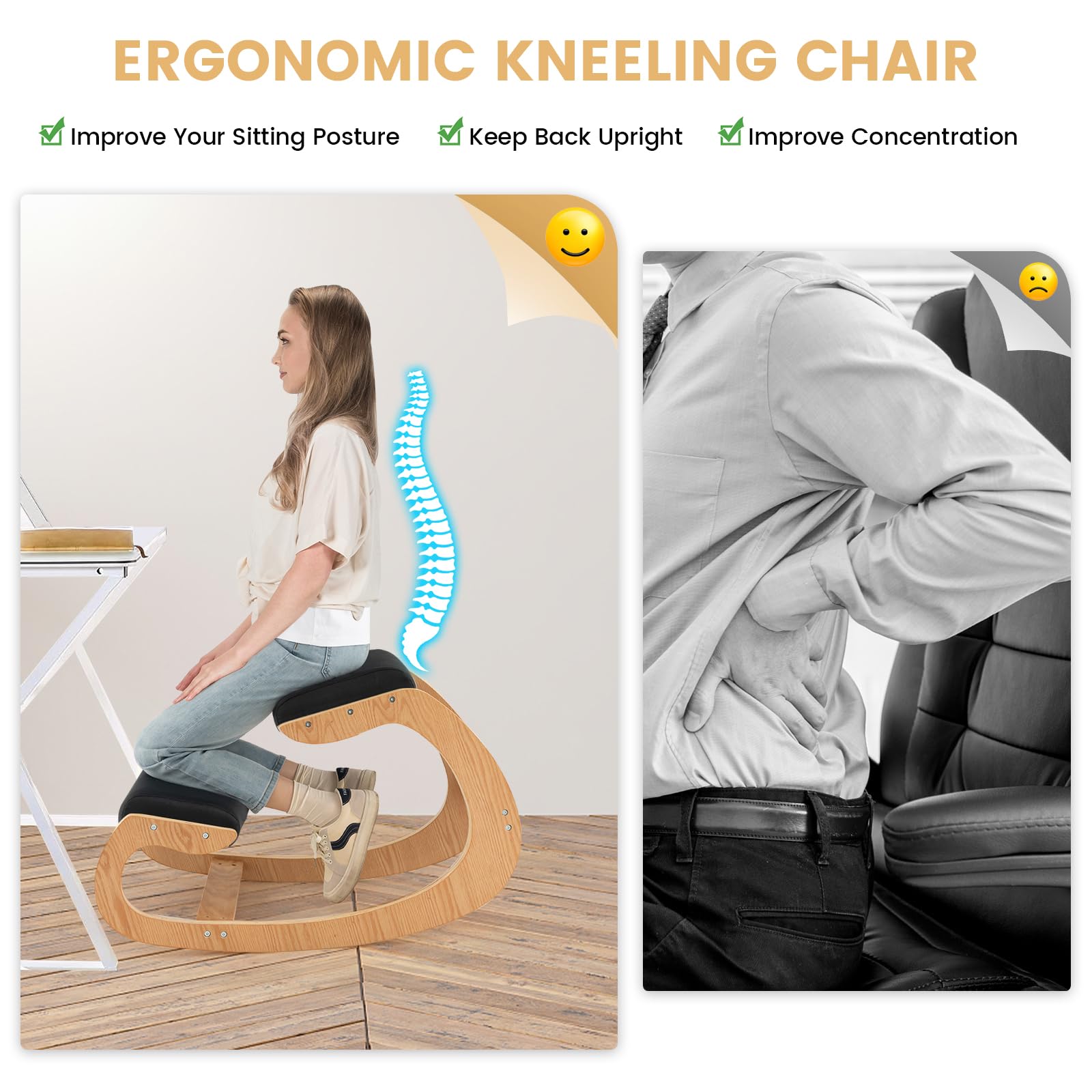 Ergonomic Kneeling Chair