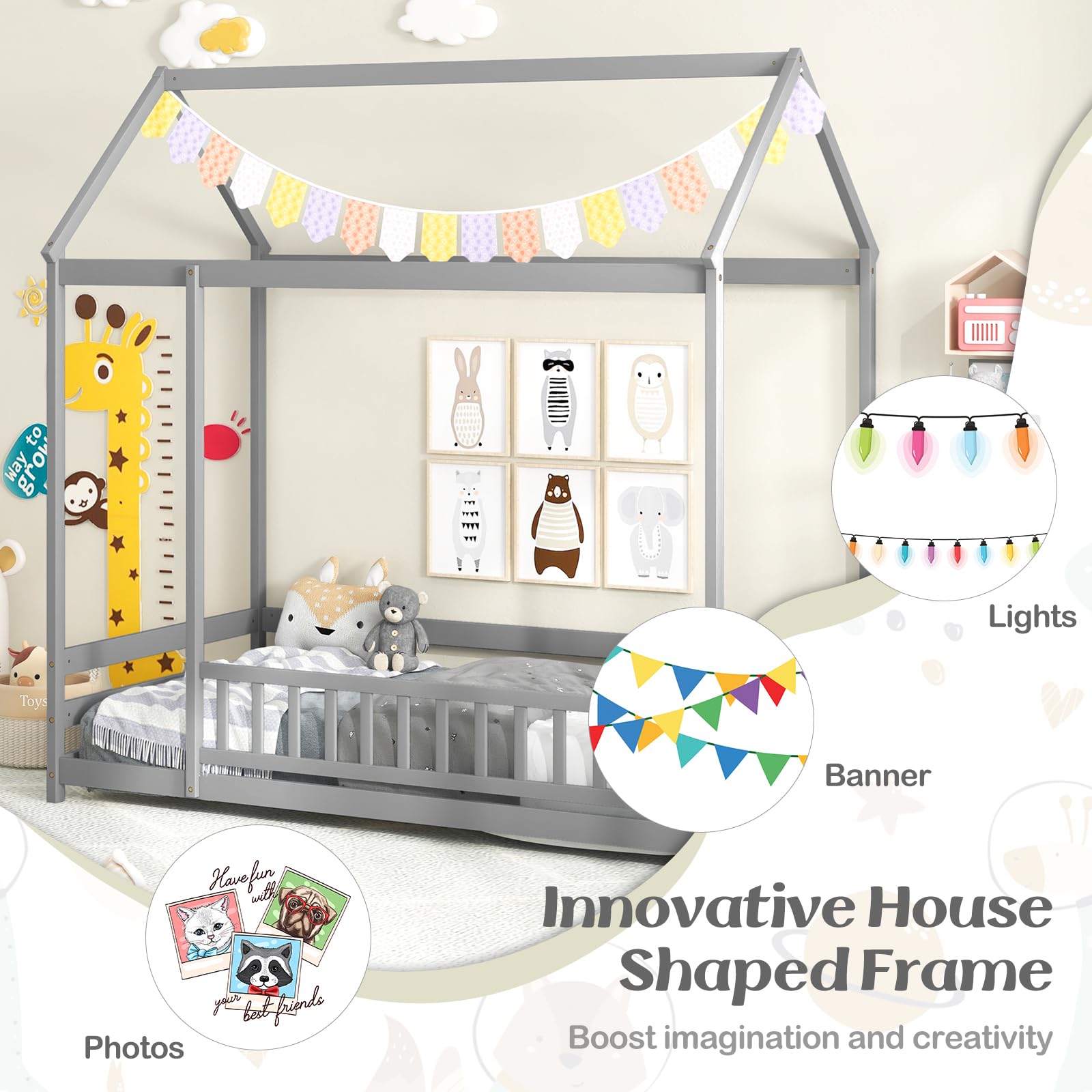 Children's House Bed Frame