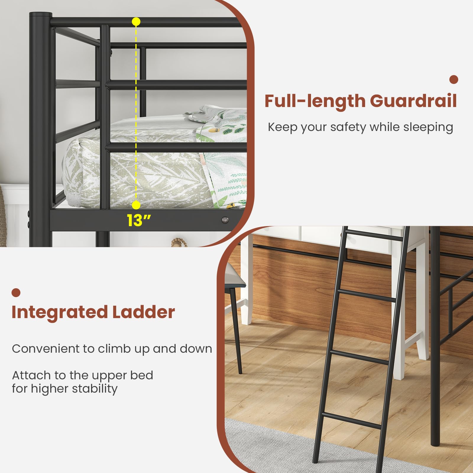 Loft Bed with Ladder