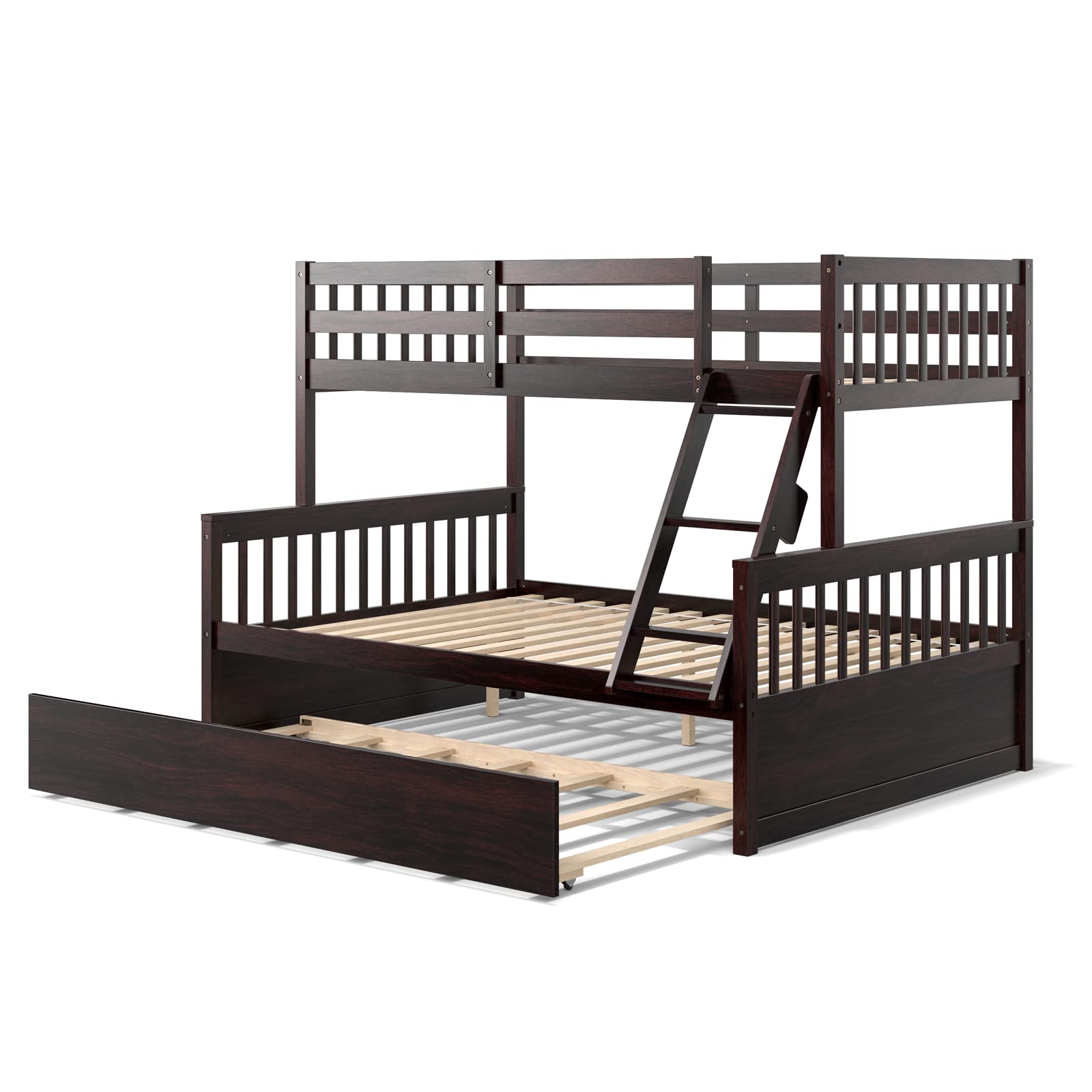 Twin-Over-Twin Bunk Bed with Storage Drawer