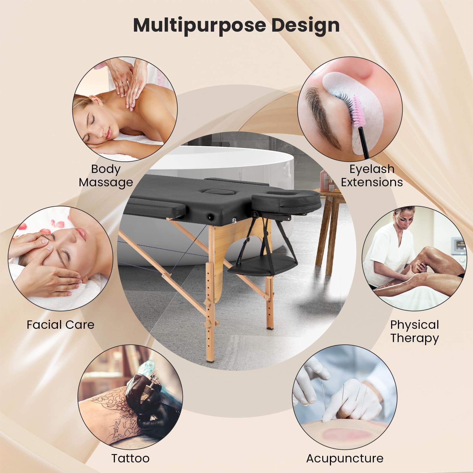 Portable Folding Massage Table