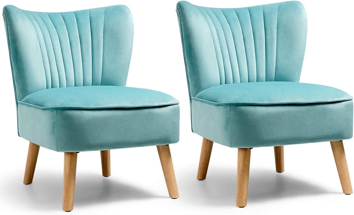 Premium Velvet Accent Chair