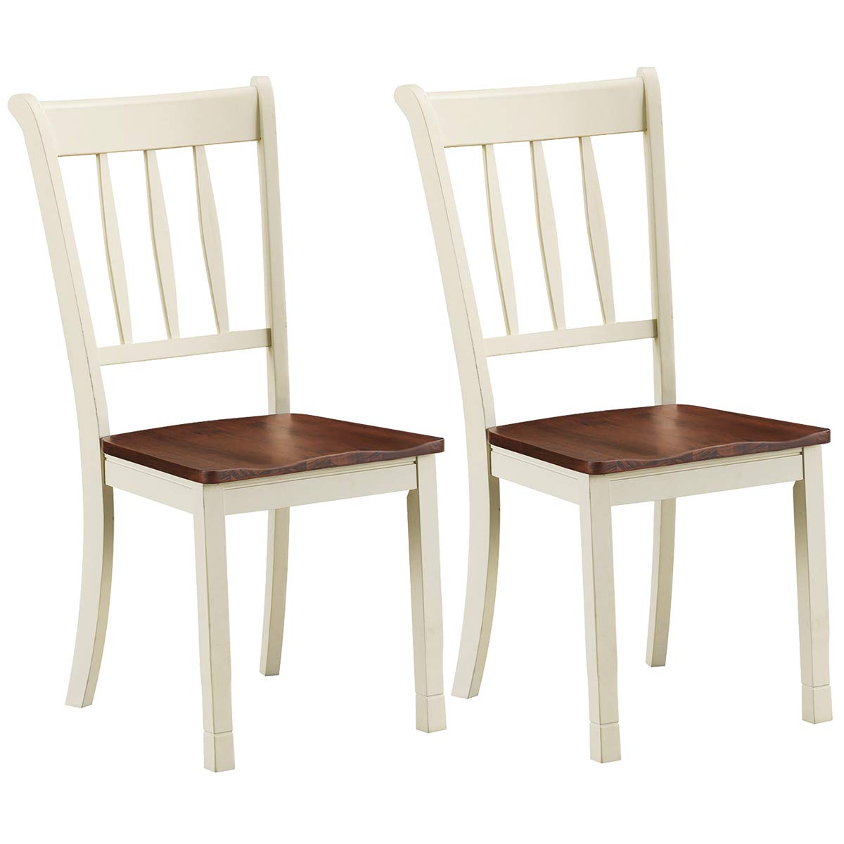 Premium Solid Wood Armless Dining Chairs