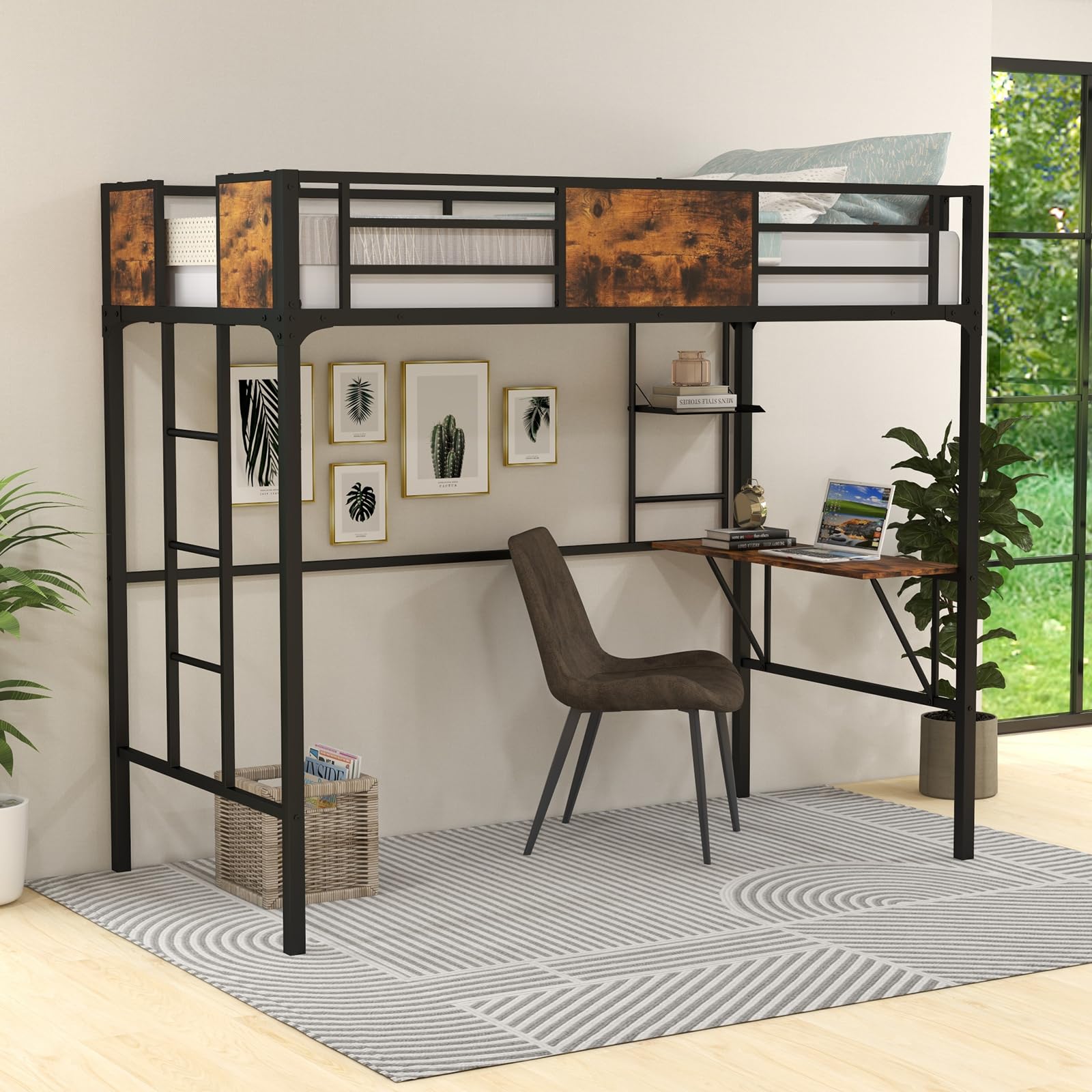 Premium Multifunctional Loft Bed Frame
