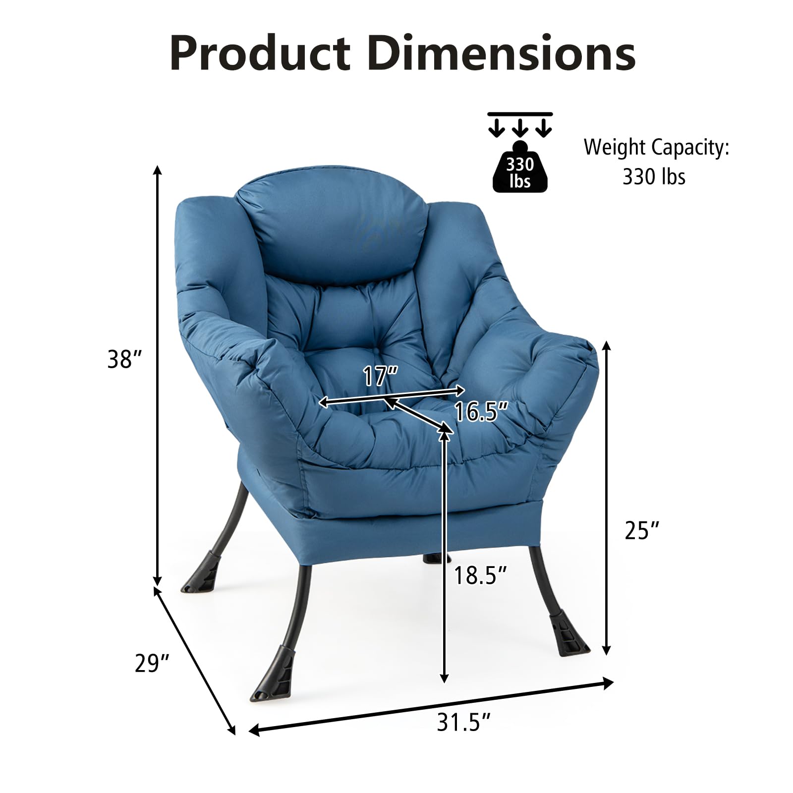 Premium Ergonomic Lounge Chair