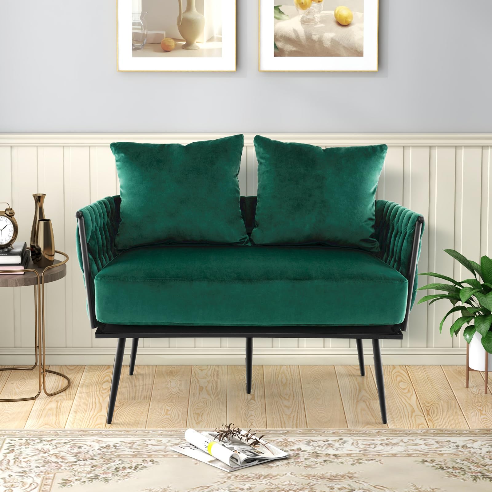 Modern Luxury Loveseat Sofa