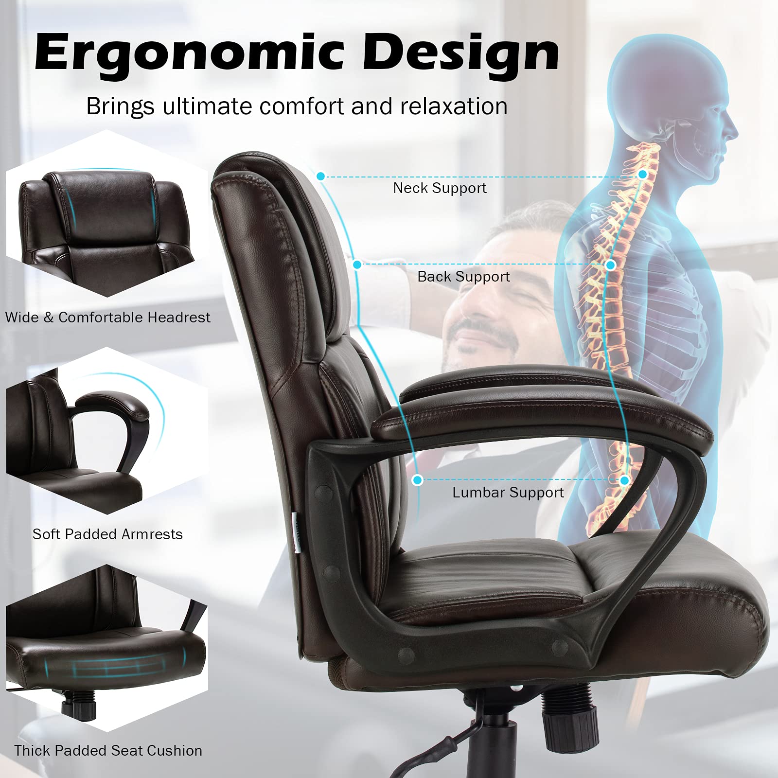 Elegant Ergonomic Office Chair