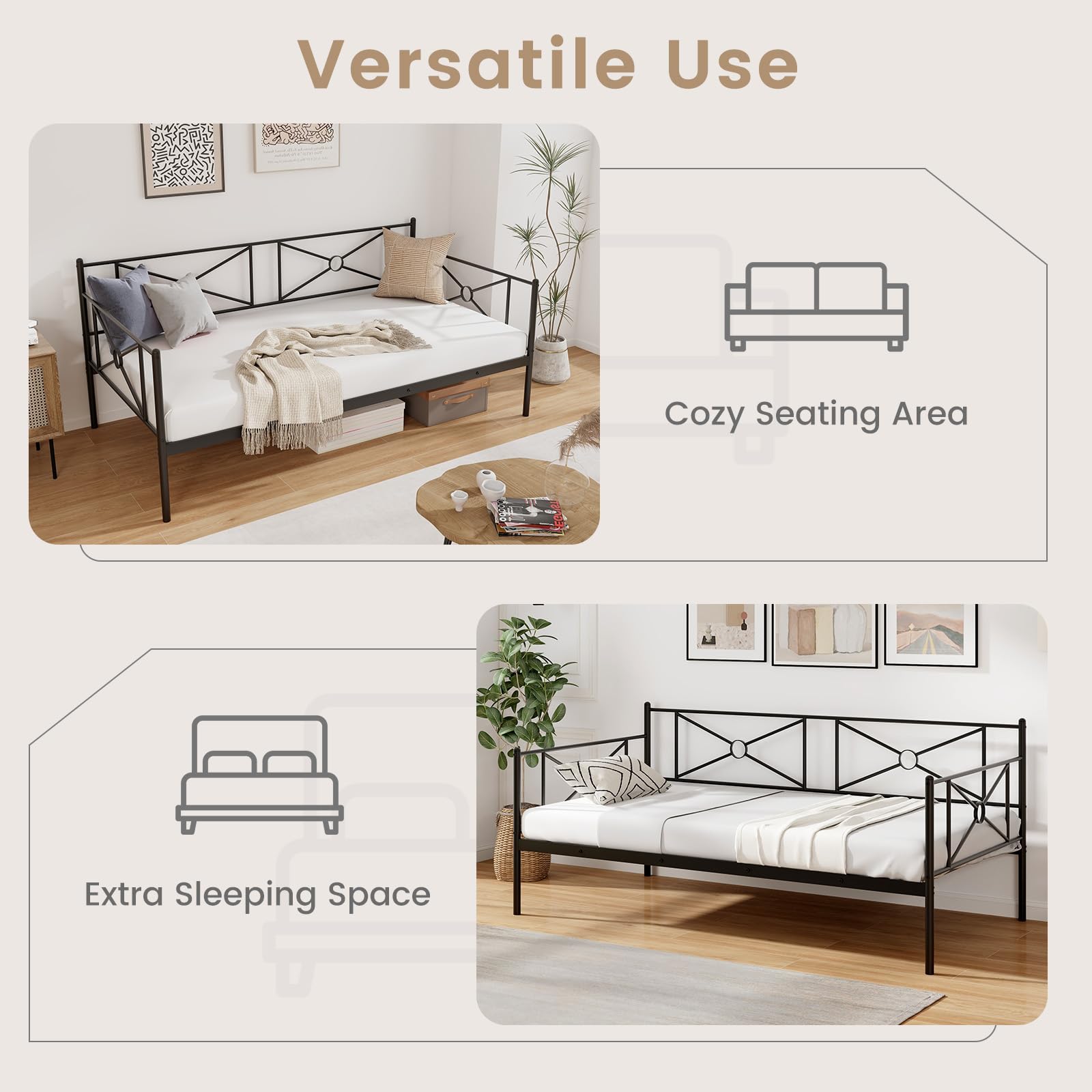 Modern Multifunctional Daybed