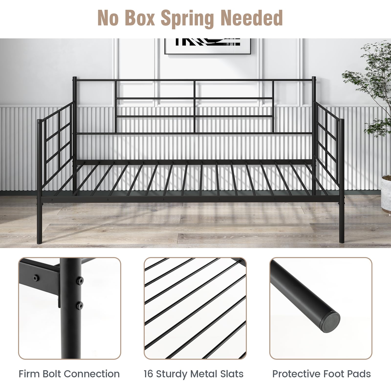 Classic Multifunctional Daybed Frame