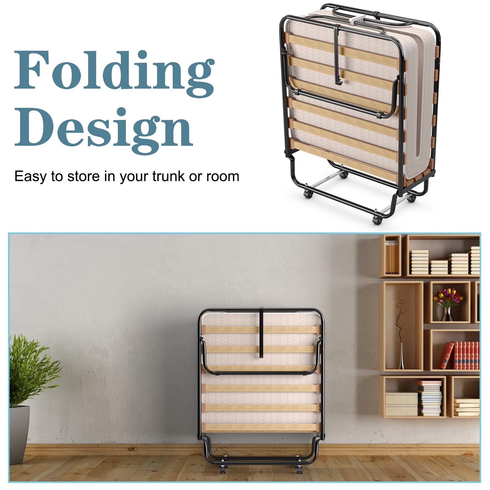 Premium Portable Folding Guest Bed