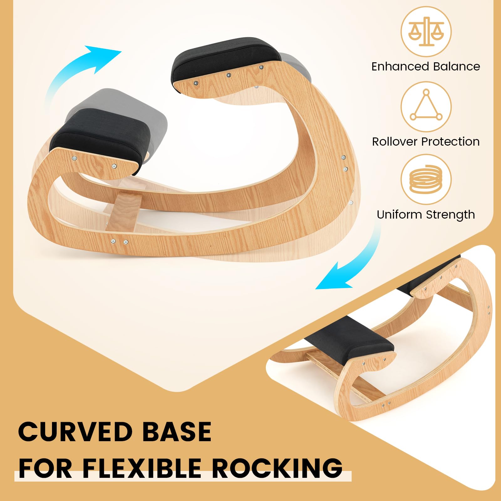 Modern Ergonomic Kneeling Chair