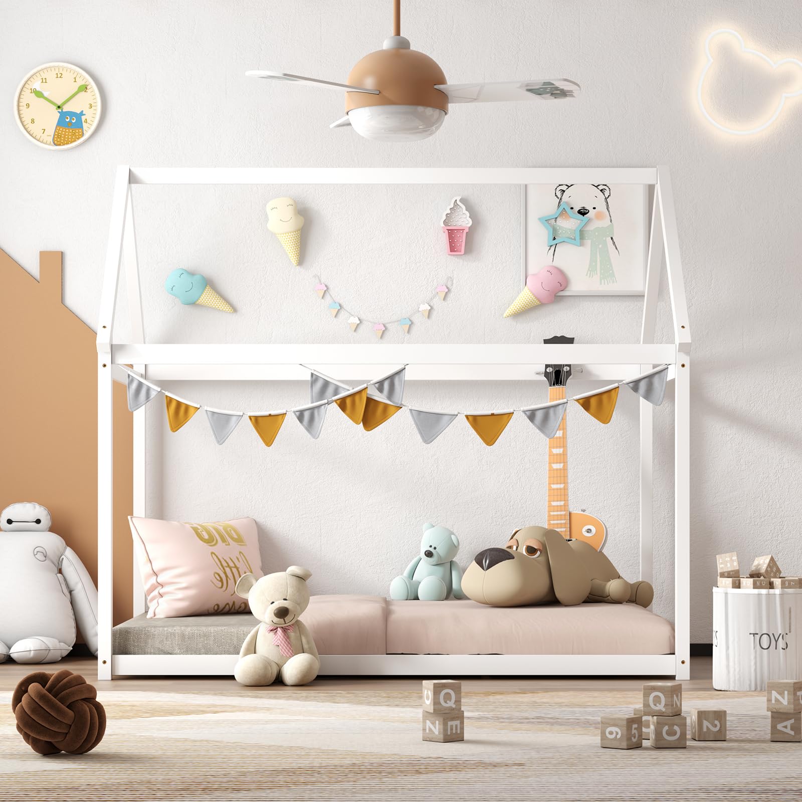 Premium Children' House Bed Frame