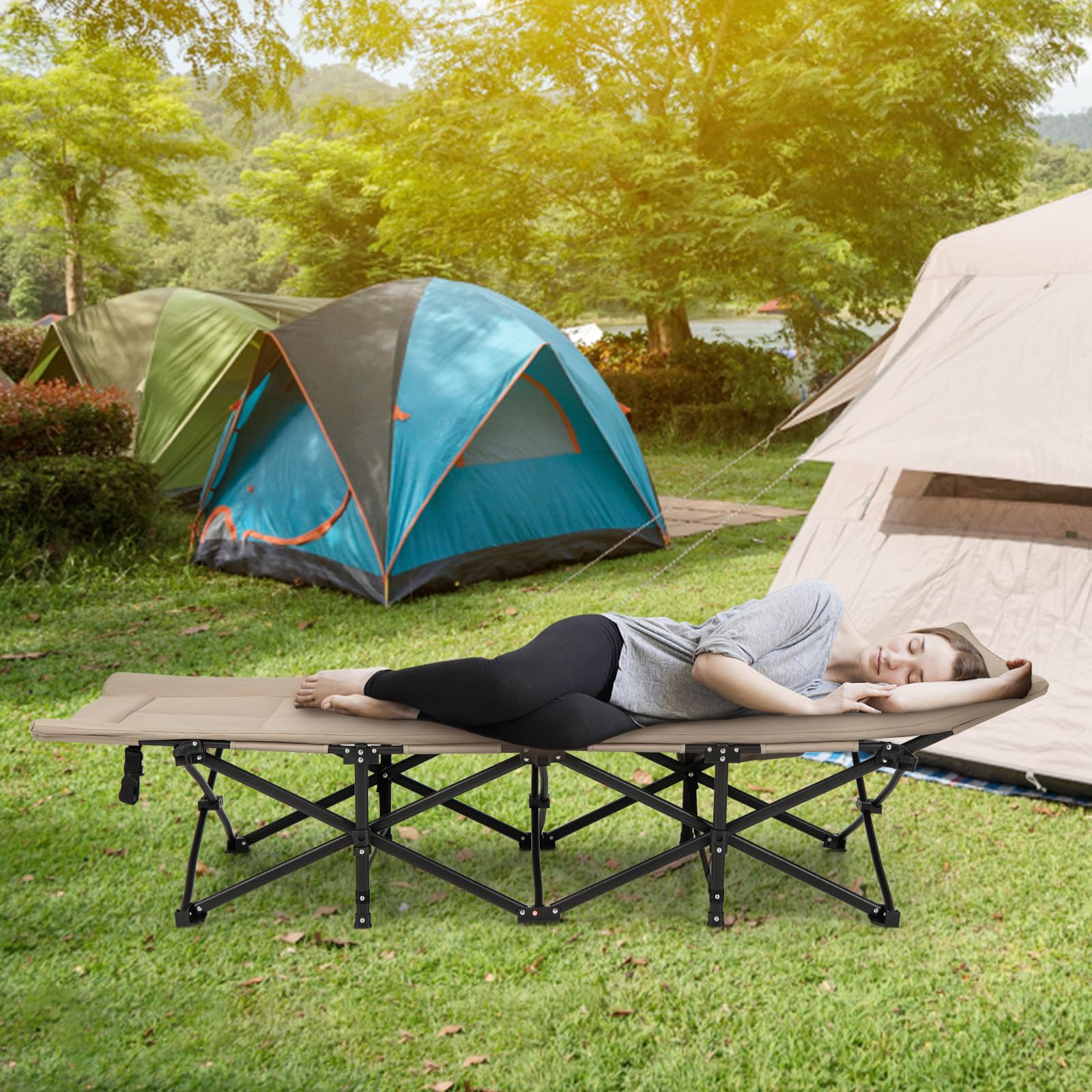 Premium Portable Folding Camping Bed